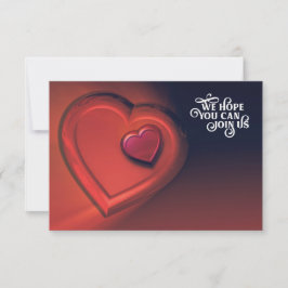 Two Hearts RSVP (versie 2) Kaartje