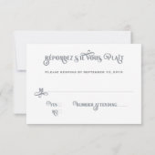 Two Hearts RSVP (versie 3) Kaartje (Achterkant)