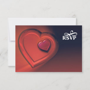 Two Hearts RSVP (versie 3) Kaartje