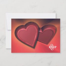 Two Hearts RSVP (versie 8) Kaartje