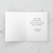 Two hearts, Two souls -- one life and love Feestdagen Kaart (Binnen)