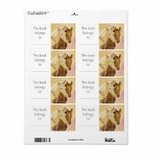 Two Horses boek label (Full Sheet)