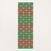 Two identical sections of colorful geometric  yogamat (Achterkant)