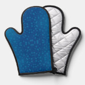 Two images of an oven mitt are shown ovenwant (Voorkant / Achterkant)