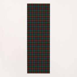 Two images show a tartan pattern on white cards yogamat