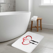 Two In Love Bath Mat