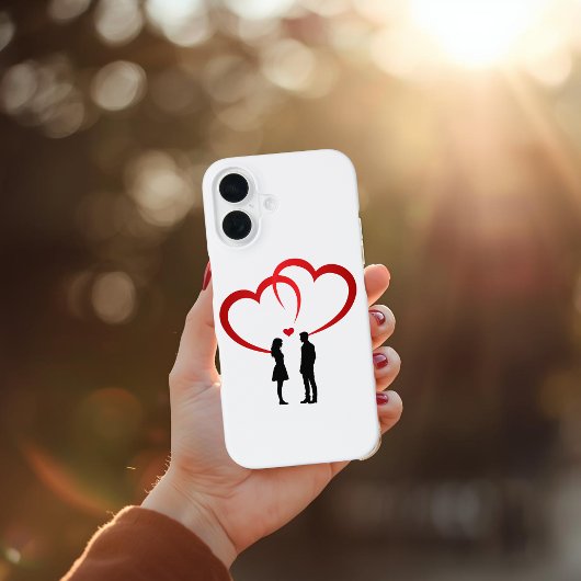 Two In Love iPhone 16 Case iPhone 16 Hoesje