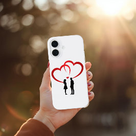 Two In Love iPhone 16 Hoesje