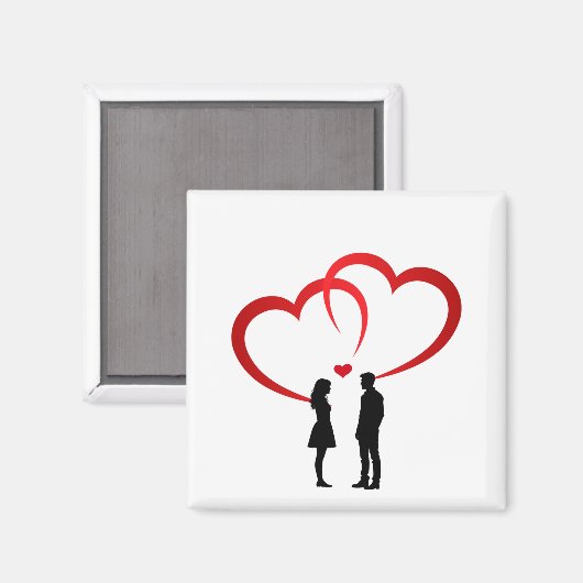 Two In Love Magnet (Voorkant / Achterkant)