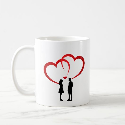 Two In Love Mug Koffiemok (Links)
