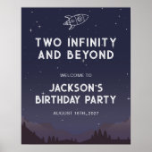 Two Infinity en Beyond Second Birthday Party Poster (Voorkant)