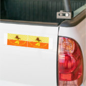 TWO Jacksonville Flag Bumpersticker (Op Truck)