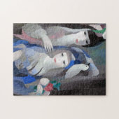 Two Lady en Dove, Marie Laurencin Legpuzzel (Horizontaal)
