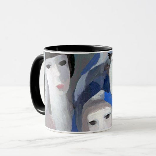 Two Lady en Dove, Marie Laurencin Mok (Voorkant links)
