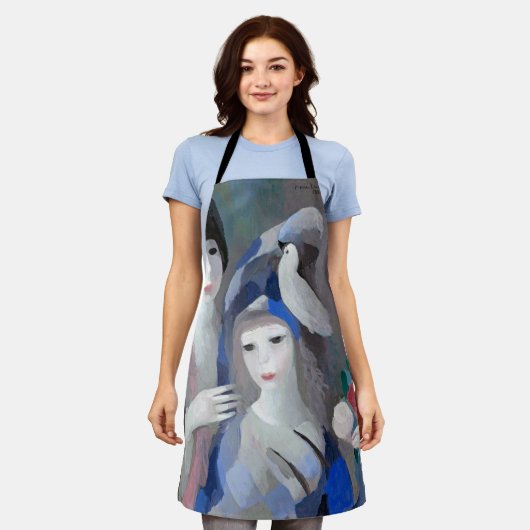 Two Lady en Dove, Marie Laurencin Schort (Gedragen)