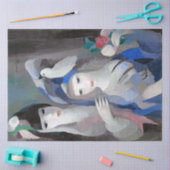Two Lady en Dove, Marie Laurencin Tissuepapier (Craft)