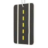 Two Lane Road Car Luchtverfrisser (zwart en wit) (Links)