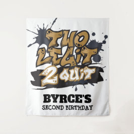 Two Legit 2 Quit Achtergrond Wandkleed