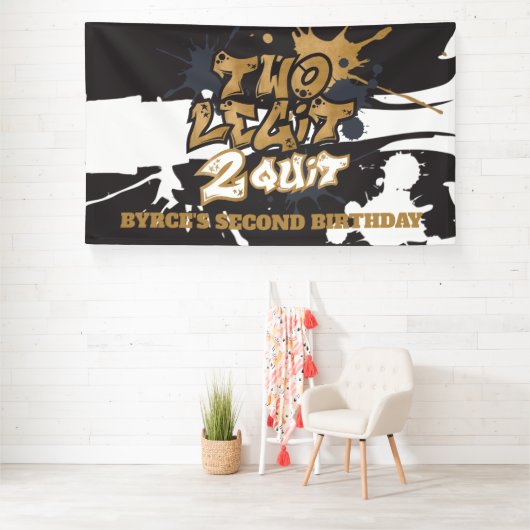Two Legit 2 Quit-spandoek Spandoek (Insitu)