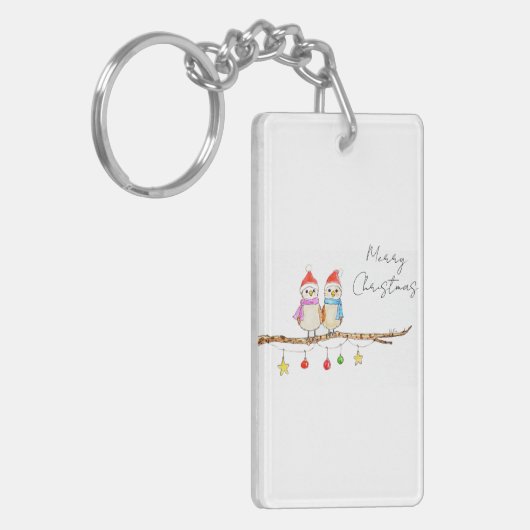 Two Little Birds Sleutelhanger (Voorkant Links)