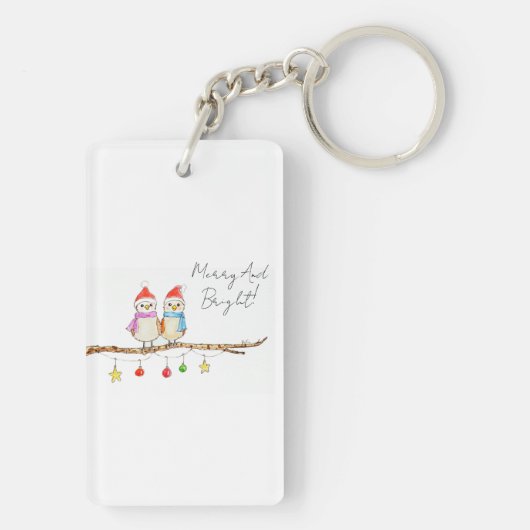 Two Little Birds  Sleutelhanger (achterkant)