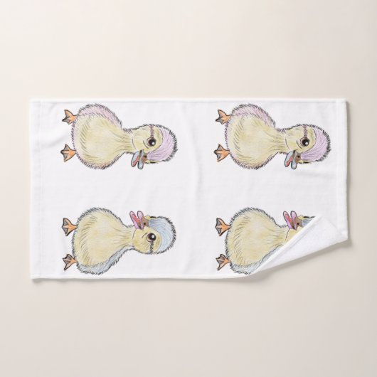 Two Little Ducks  Bad Handdoek (Handdoek)