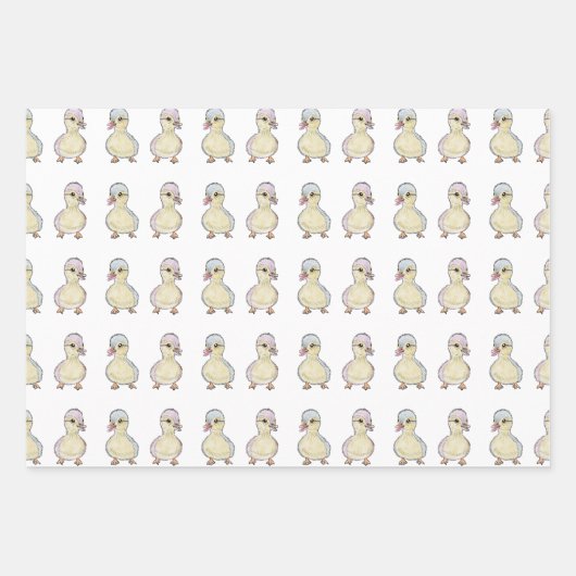 Two Little Ducks  Inpakpapier Vel (Voorkant 3)