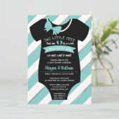 Two Little Feet Baby shower Kaart (Staand voorkant)