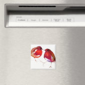 Two Little Ink Birds 2014 Magneet (Insitu (Vaatwasser))