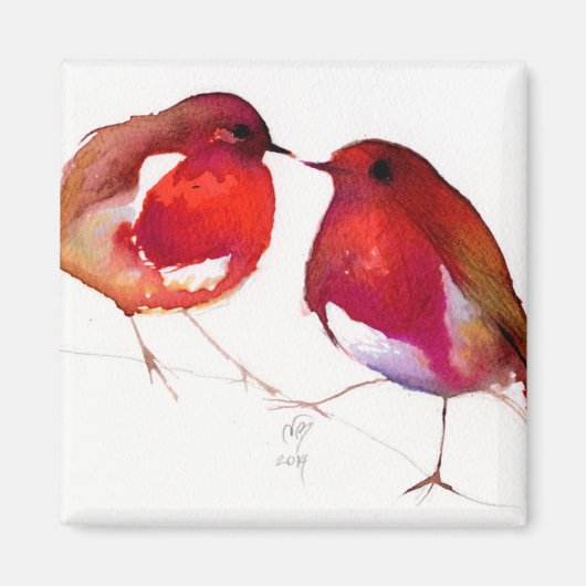 Two Little Ink Birds 2014 Magneet (Voorkant)