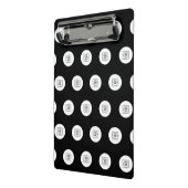 Two Logo Step Repeat Mini clipboard Klembord (Angled2)