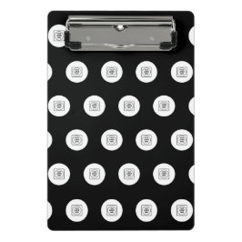 Two Logo Step Repeat Mini clipboard Klembord