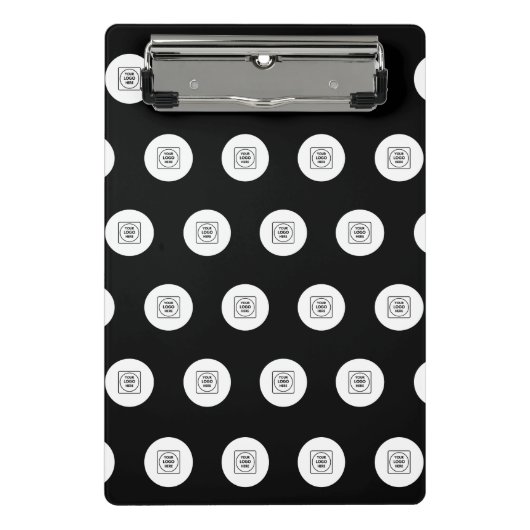 Two Logo Step Repeat Mini clipboard Klembord (Voorkant)