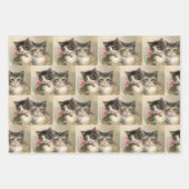 Two lovely Victorian kittens Inpakpapier Vel (Voorkant 3)