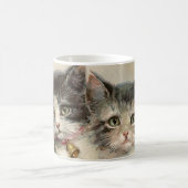 Two lovely Victorian kittens. Koffiemok (Center)