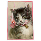 Two lovely Victorian kittens Medium Cadeauzakje (Voorkant)