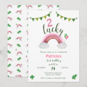 Two Lucky 2nd Birthday Kaart (Voorkant / Achterkant)