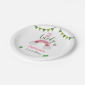 Two Lucky 2nd Birthday Papieren Bordje (Gekanteld)