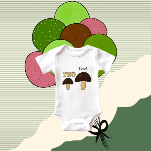 Two mashrooms romper
