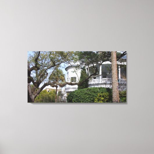 Two Meeting Street Inn, Charleston, Verenigde Stat Canvas Afdruk (Voorkant)