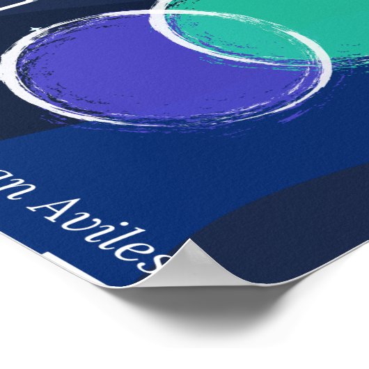 TWO MOONS Basic Vertical Poster (Hoek)