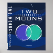 TWO MOONS Basic Vertical Poster (Voorkant)