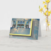 ''Two Moons'' Kaart (Gele Bloem)