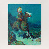 Two Moons van Frank Tenney Johnson Legpuzzel (Verticaal)