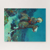 Two Moons van Frank Tenney Johnson Legpuzzel (Horizontaal)