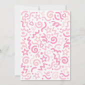 Two Much Fun Confetti Balloon 2nd Birthday Kaart (Achterkant)