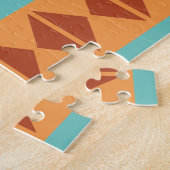 Two Native American Southwest Kokopelli Puzzle Legpuzzel (Zijkant)