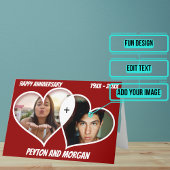 Two of Hearts Jubileum Kaart