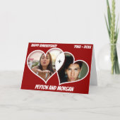 Two of Hearts Jubileum Kaart (Voorkant)