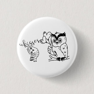 Two Owl  Ronde Button 3,2 Cm